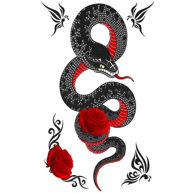 Tatuagem Cobra Japonesa (Temporaria) - Image 2