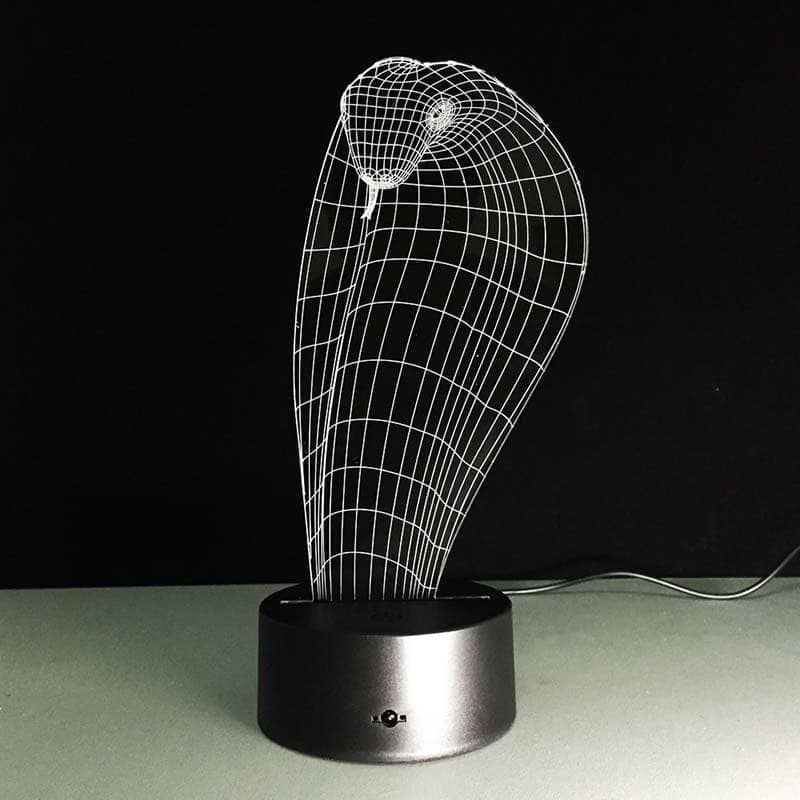 Candeeiros De Mesa Cobra 3D Naja - Image 7