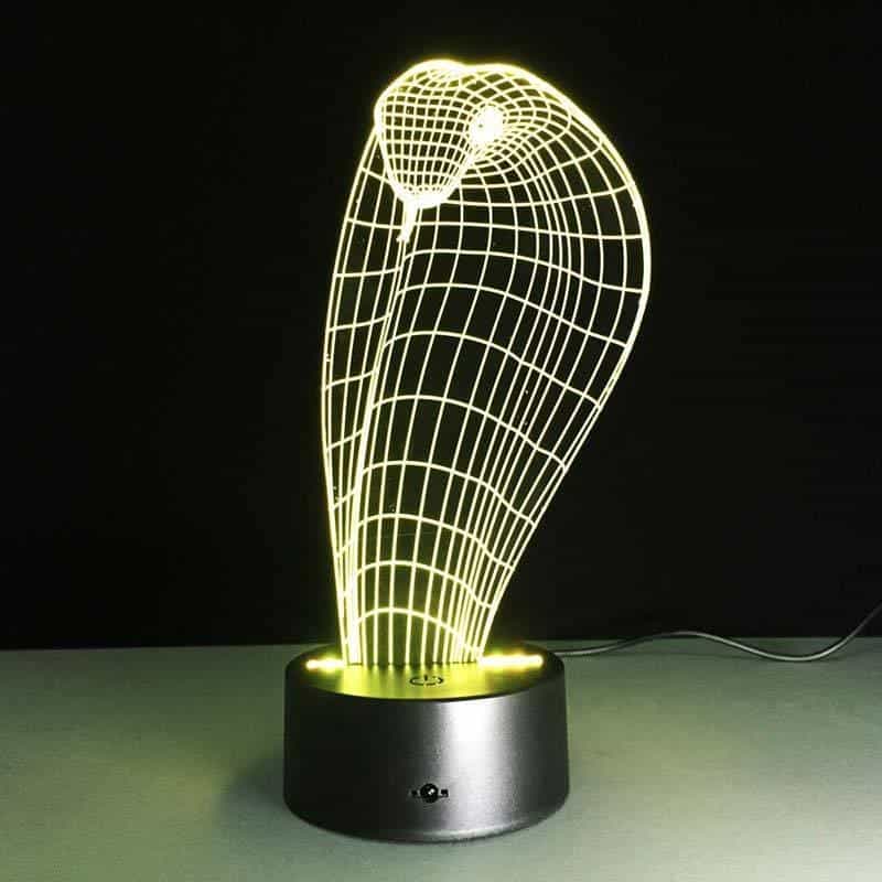Candeeiros De Mesa Cobra 3D Naja - Image 6