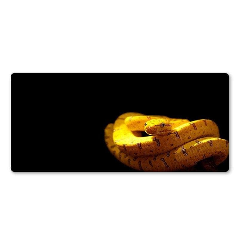 Mouse Pad Cobra Víbora Amarela
