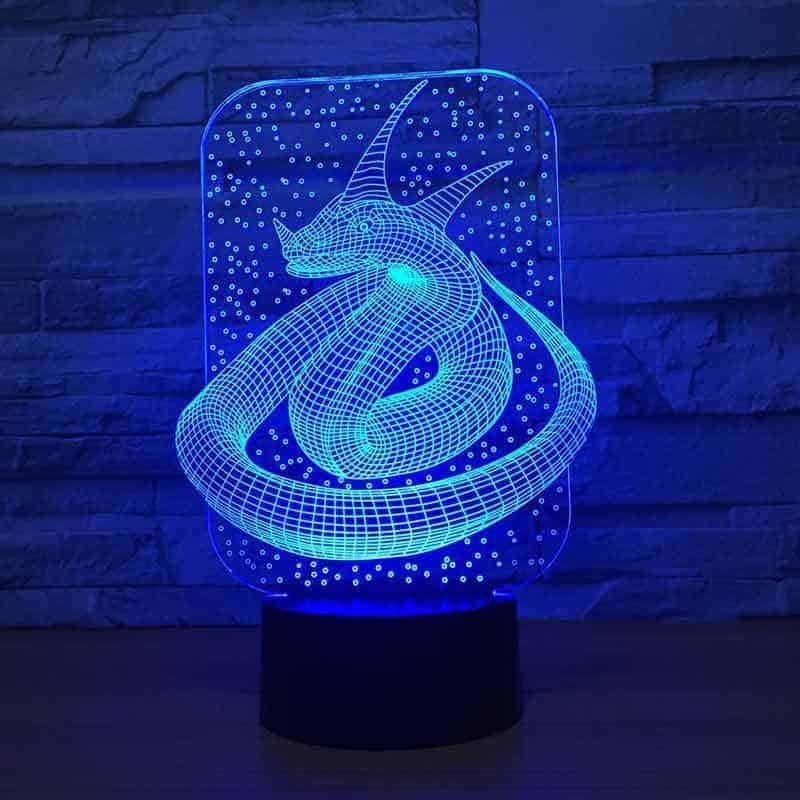 Candeeiros De Mesa Cobra 3D Ceraste