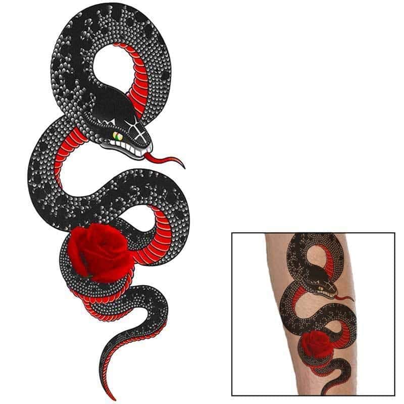 Tatuagem Cobra Japonesa (Temporaria)