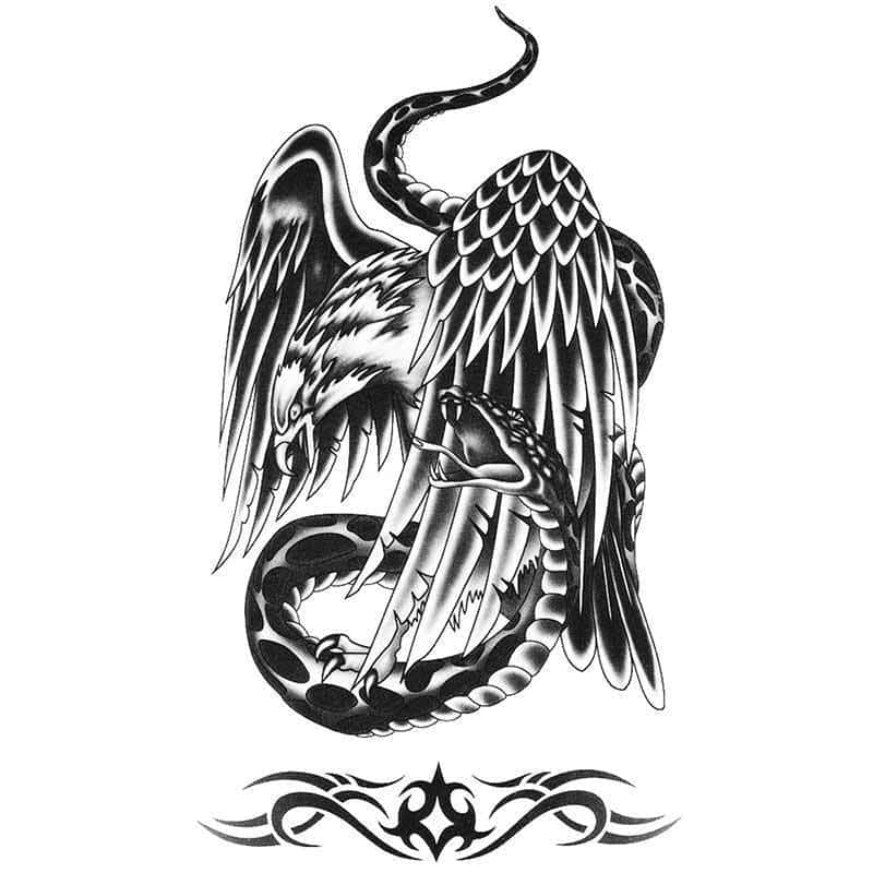 Tatuagem Cobra O Combate (Temporaria) - Image 2