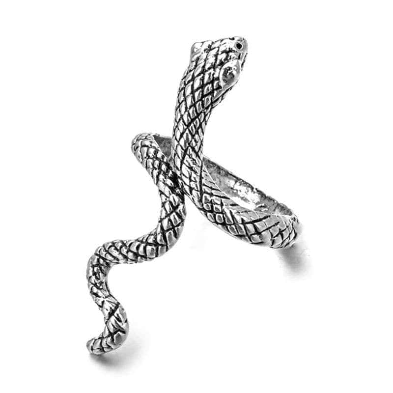 Anel De Cobra Serpente (Aço)