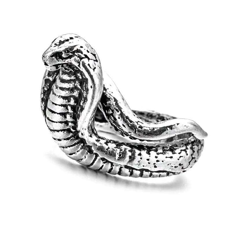 Anel De Cobra Cobra Estendida (Aço)
