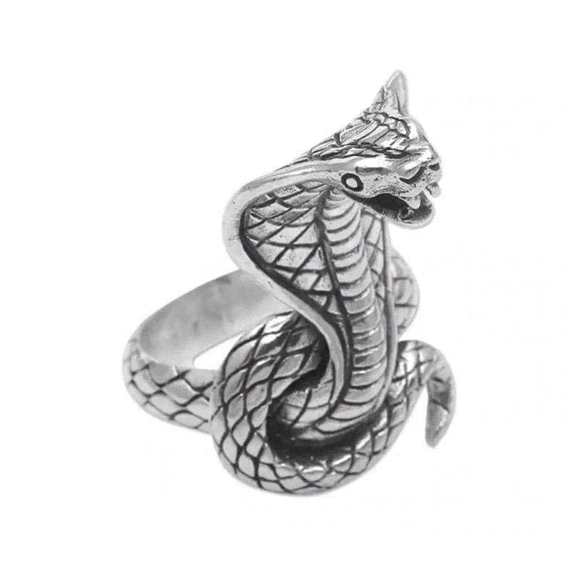 Anel De Cobra Cobra Real (Aço)