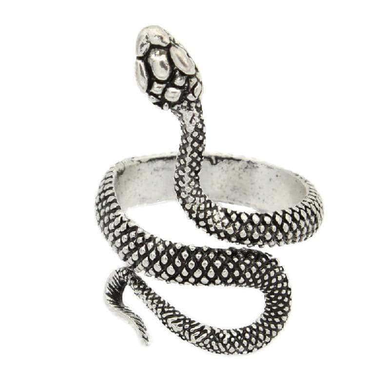 Anel De Cobra Simbiose (Aço)