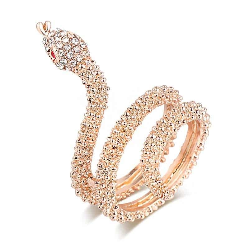 Anel De Cobra Rosie (Zircônio)