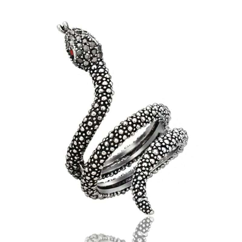 Anel De Cobra Silverado (Zircônio)