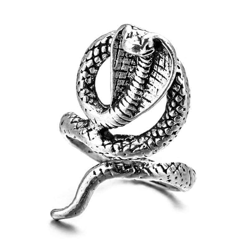 Anel De Cobra O Despertar (Aço)
