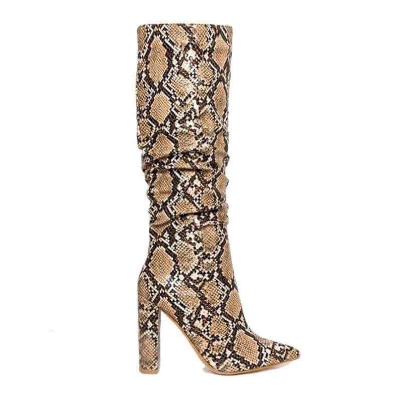 Bota De Cobra Tricia (Serpente)