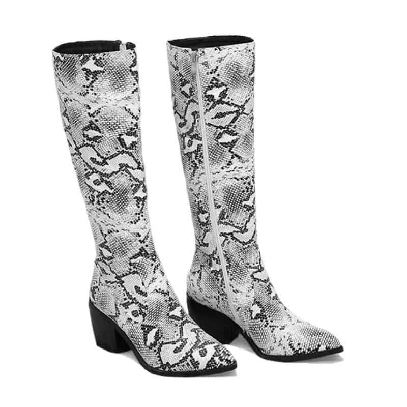 Bota De Cobra Haley (Serpente)