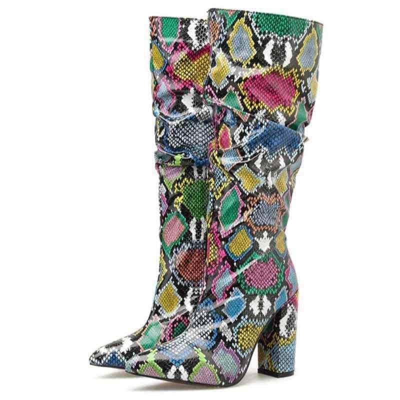 Bota De Cobra Elly (Serpente)