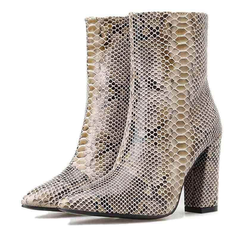Botins Cobra Python Marrom (Serpente)