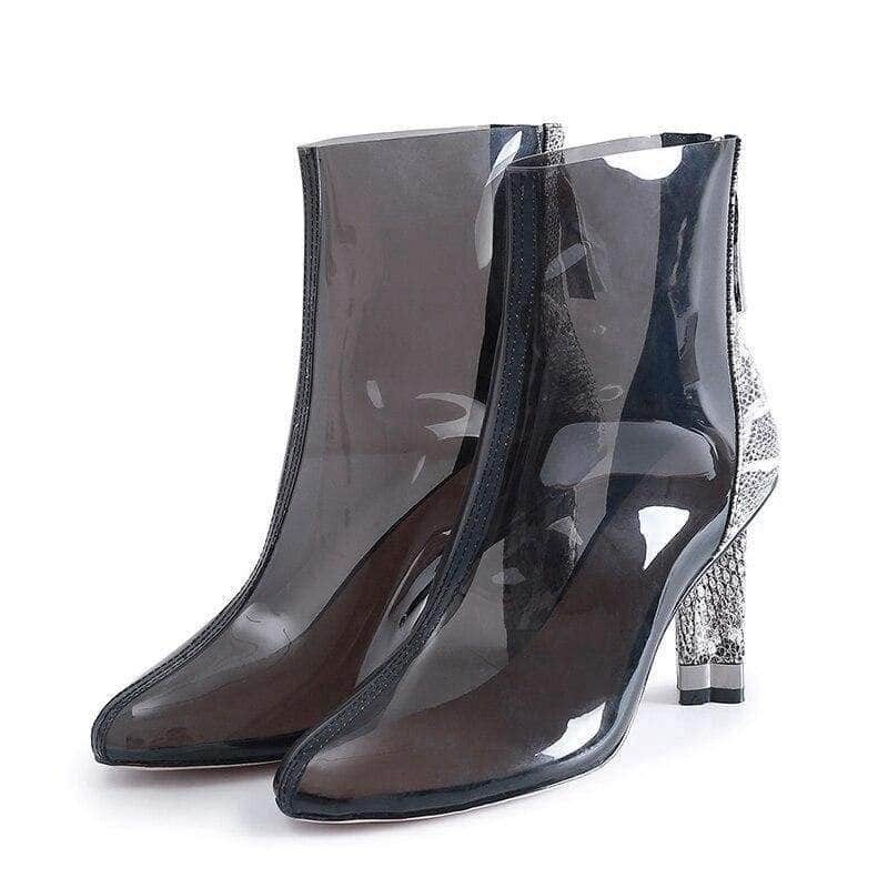 Botins Cobra Transparente (Serpente)