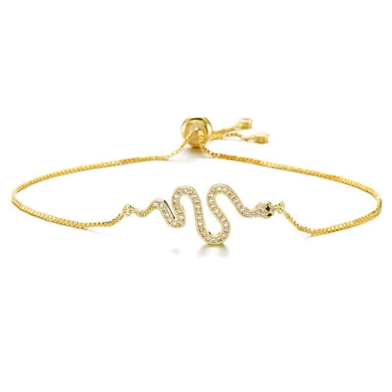 Pulseira De Cobra Elegância