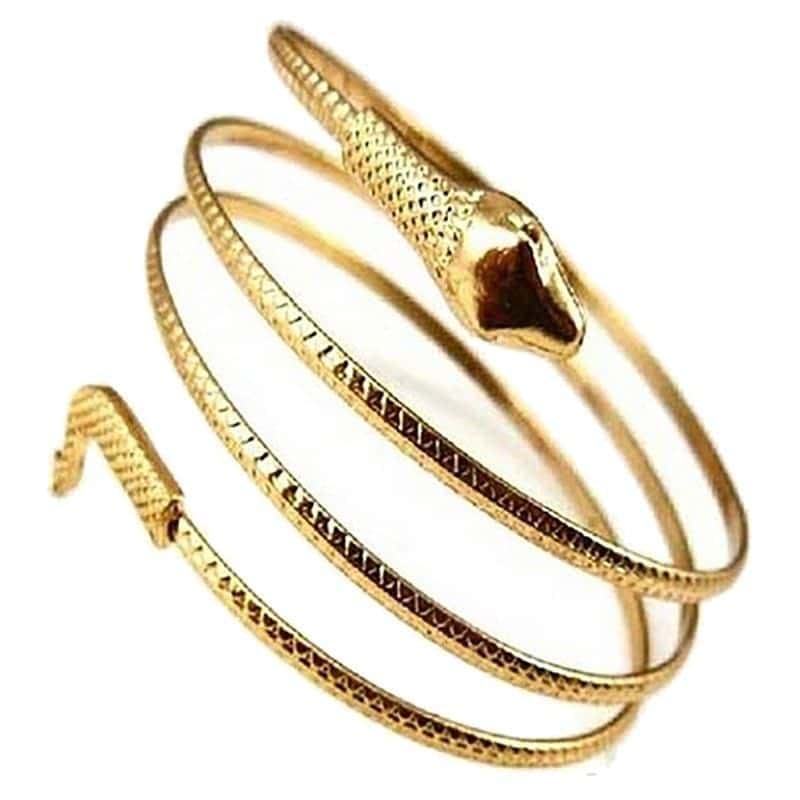 Pulseira De Cobra Cleópatra (Prata)