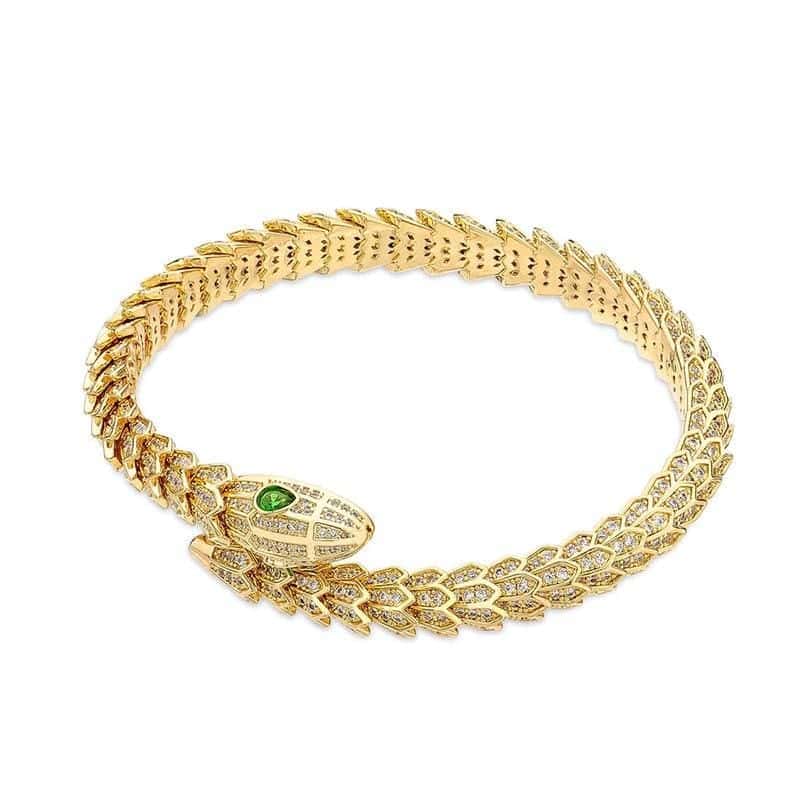 Pulseira De Cobra Futuro (Zircônio)
