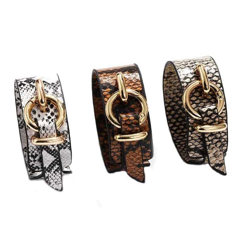 Pulseira De Cobra Vintage