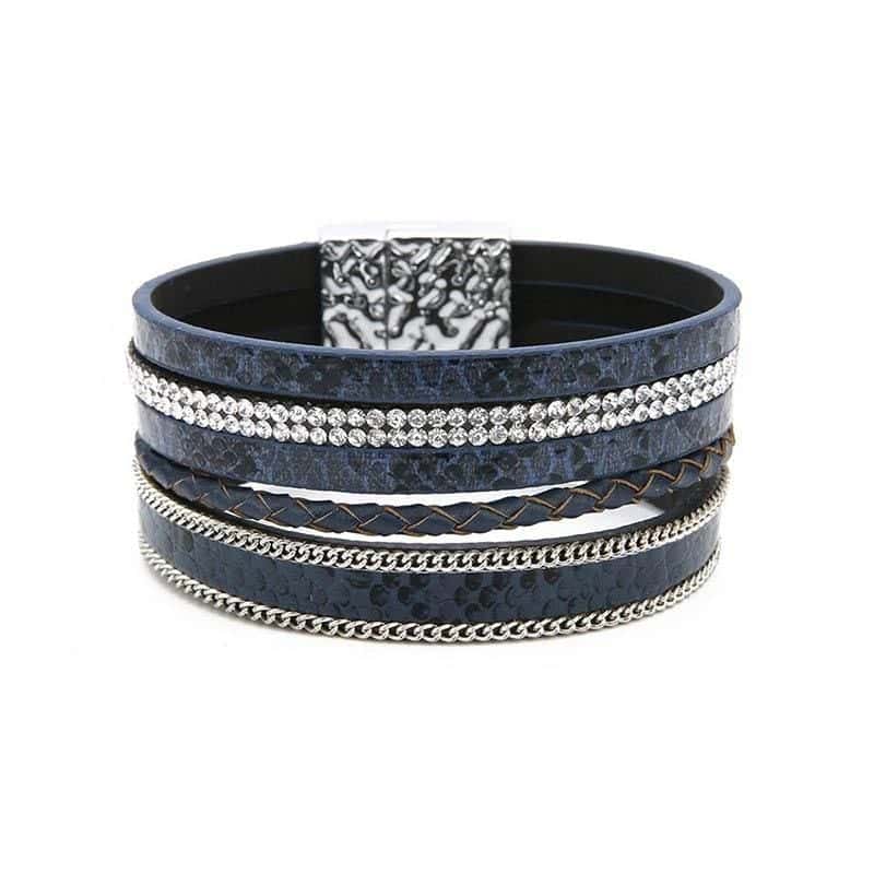 Pulseira De Cobra Zetta (Couro)