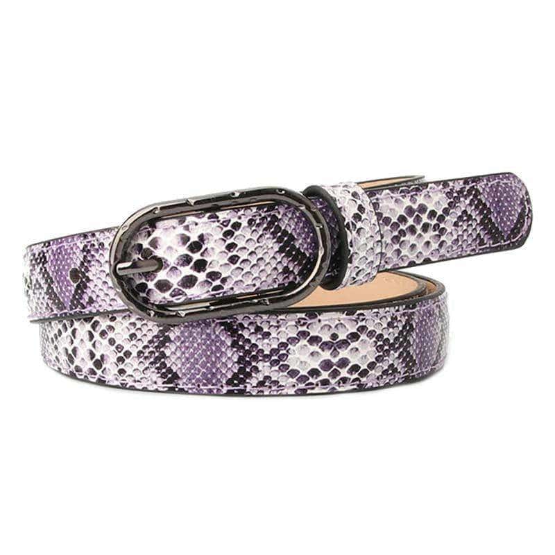 Cinto Cobra Vintage Violeta