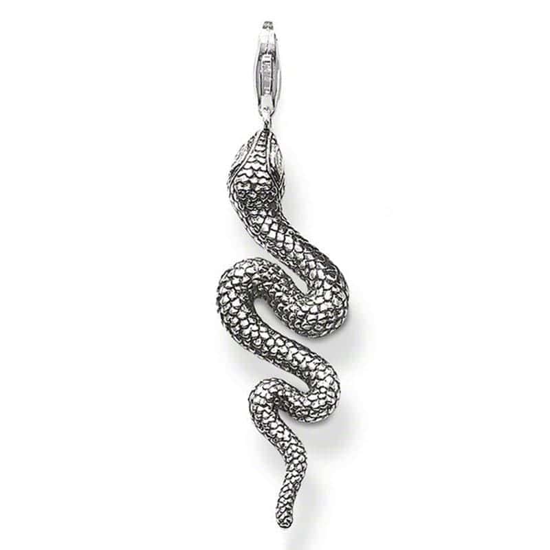 Colar De Cobra Mamba (Prata)