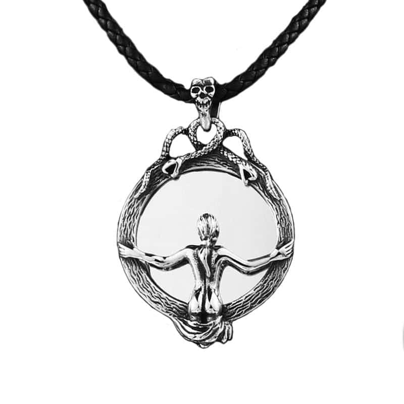 Colar De Cobra Espelho Mágico (Aço)