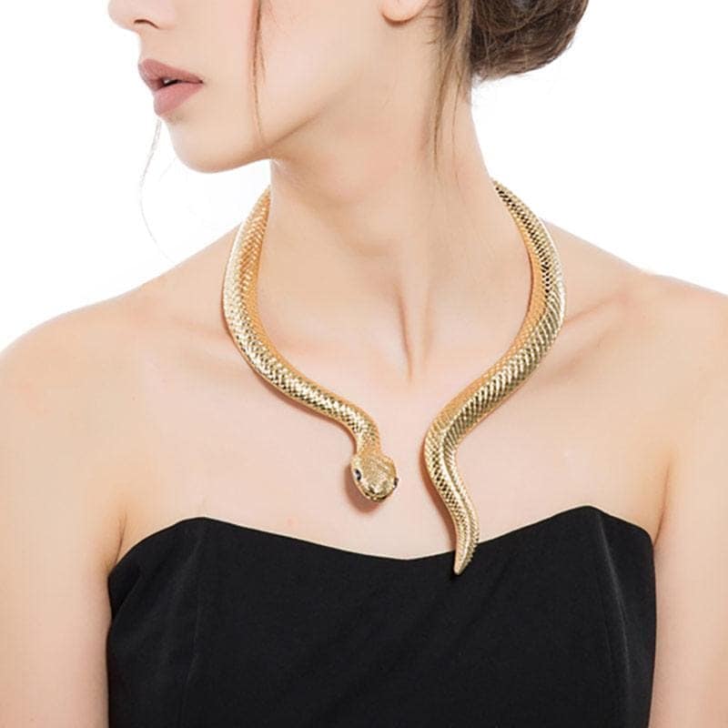 Colar De Cobra Reptiliana