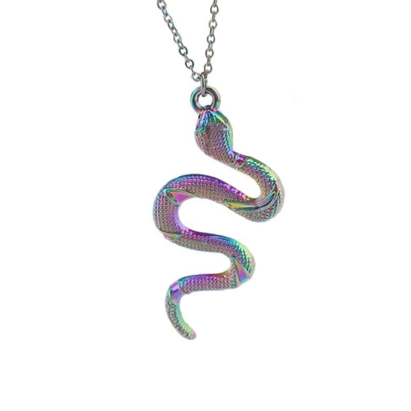 Colar De Cobra Víbora Irisada