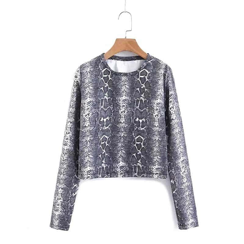 Camiseta Cobra Cropped
