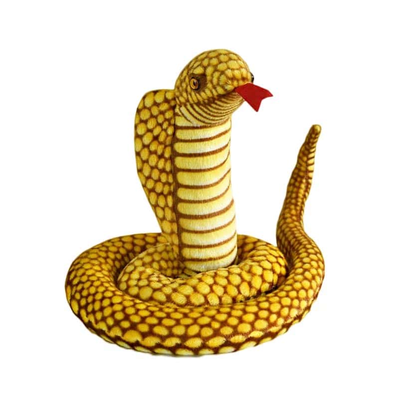 Cobra Peluche Cobra Amarela (Pelucia)