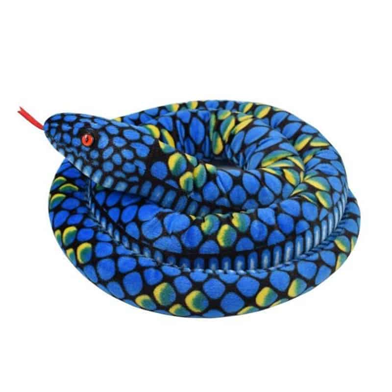 Cobra Peluche Boa Azul (Pelucia)