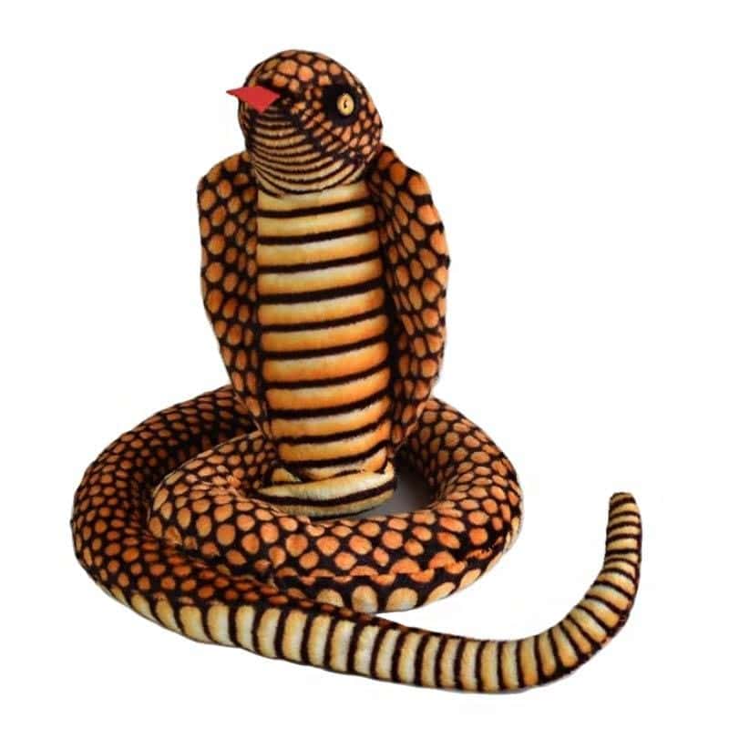 Cobra Peluche Cobra Laranja (Pelucia)