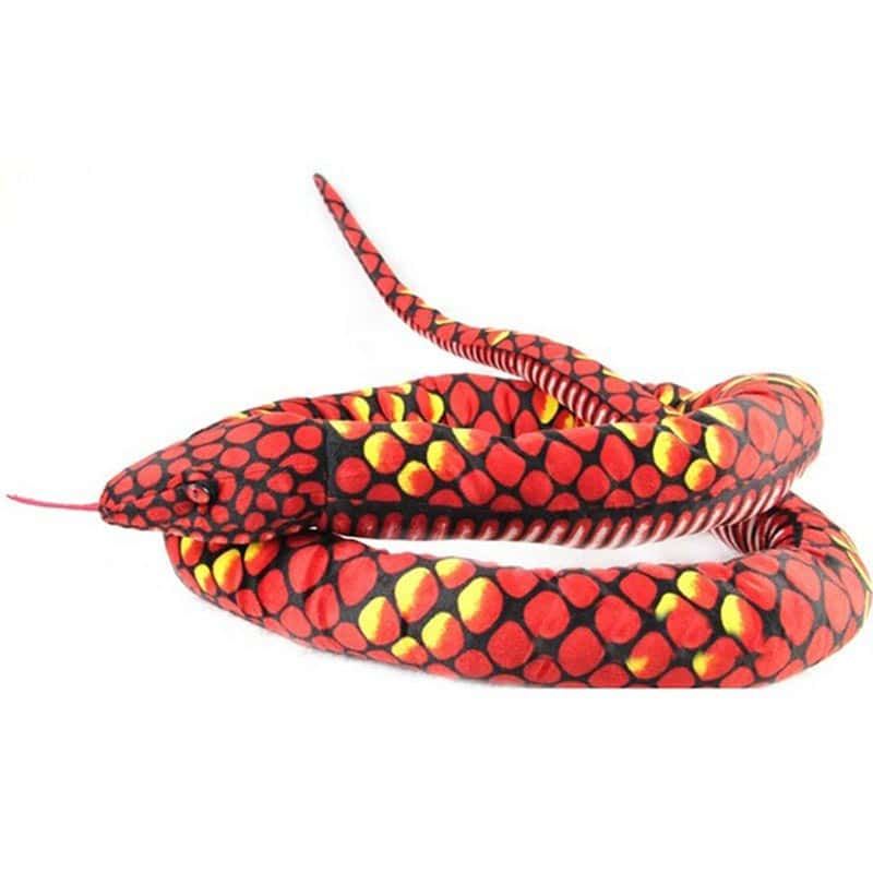 Cobra Peluche Vermelho (Pelucia)