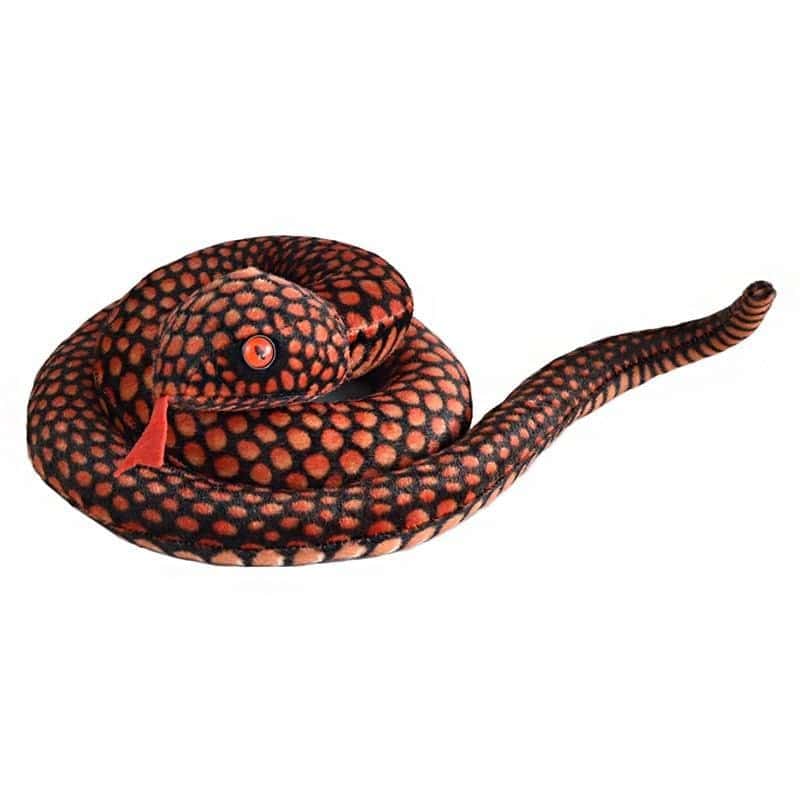 Cobra Peluche Víbora Vermelha (Pelucia)