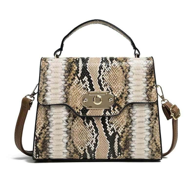 Bolsa Cobra Imitação De Serpente