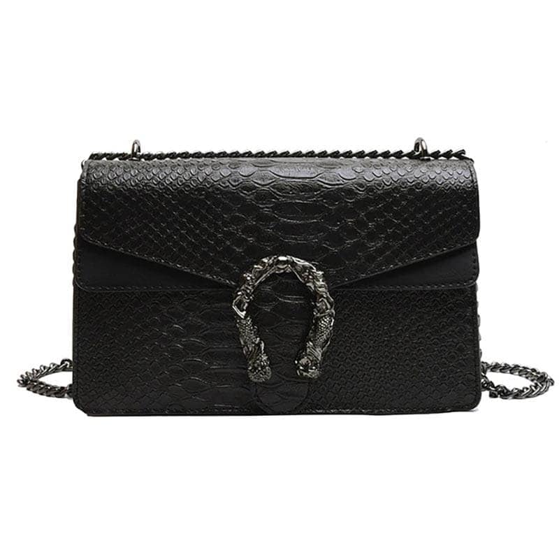 Bolsa Cobra Python Preto