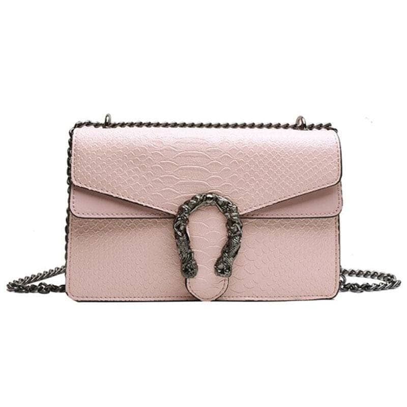 Bolsa Cobra Python Rosa
