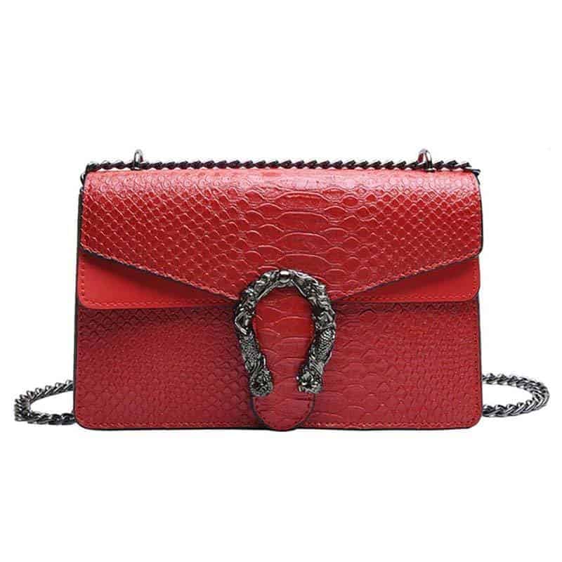 Bolsa Cobra Python Vermelho