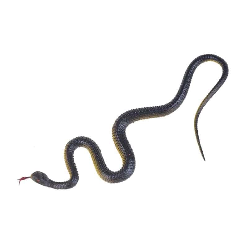 Cobra De Plastico Marrom