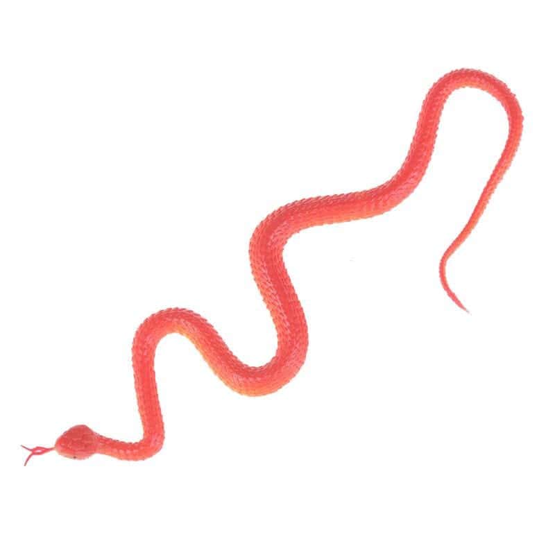 Cobra De Plastico Vermelho