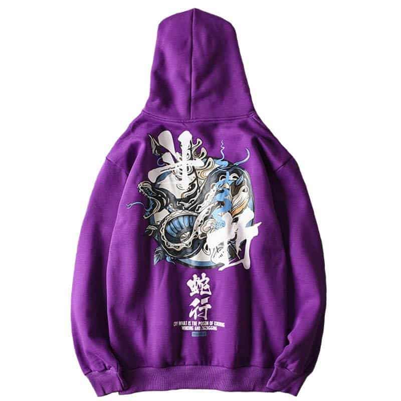 Moletom Cobra Veneno Roxo