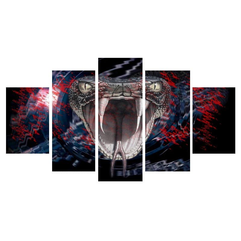 Quadro Cobra Mordida