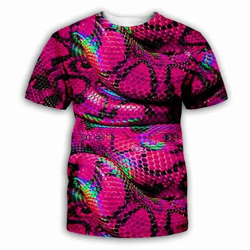 Camiseta Cobra Iridescente